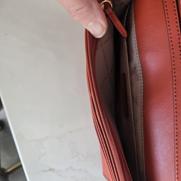 Michael Kors Brick Red Crossbody Bag - Picture 4 of 5